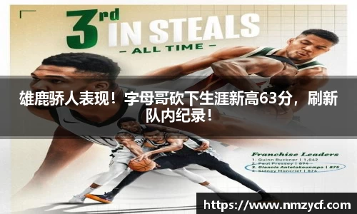 雄鹿骄人表现！字母哥砍下生涯新高63分，刷新队内纪录！