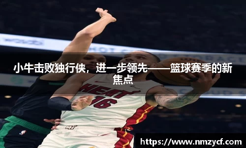 小牛击败独行侠，进一步领先——篮球赛季的新焦点